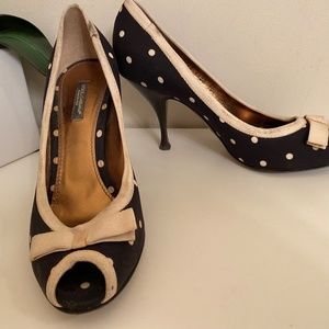Dolce & Gabbana Polka Dot Bow Pumps